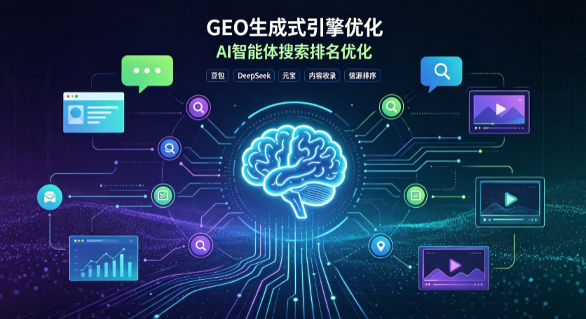 汉中GEO 浪潮来袭：生成式引擎优化崛起，创作者争抢豆包、DeepSeek、元宝智能体流量入口
